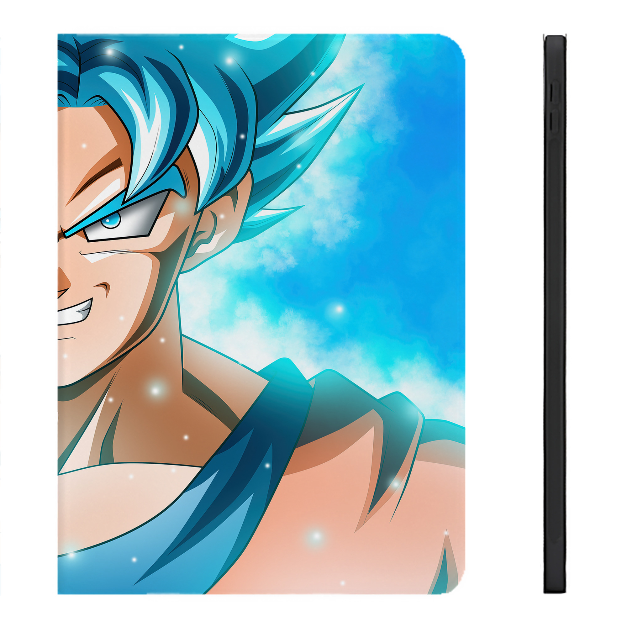（画像用） ドラゴンボール DRAGON BALL IPadケース ペンホルダー付き ブックスタイルデザイン